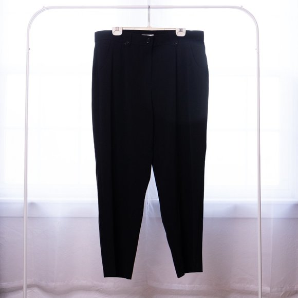 dressbarn Pants - Dressbarn Plus Size 18W Black Dress Pants Workwear Trousers Straight Leg EUC